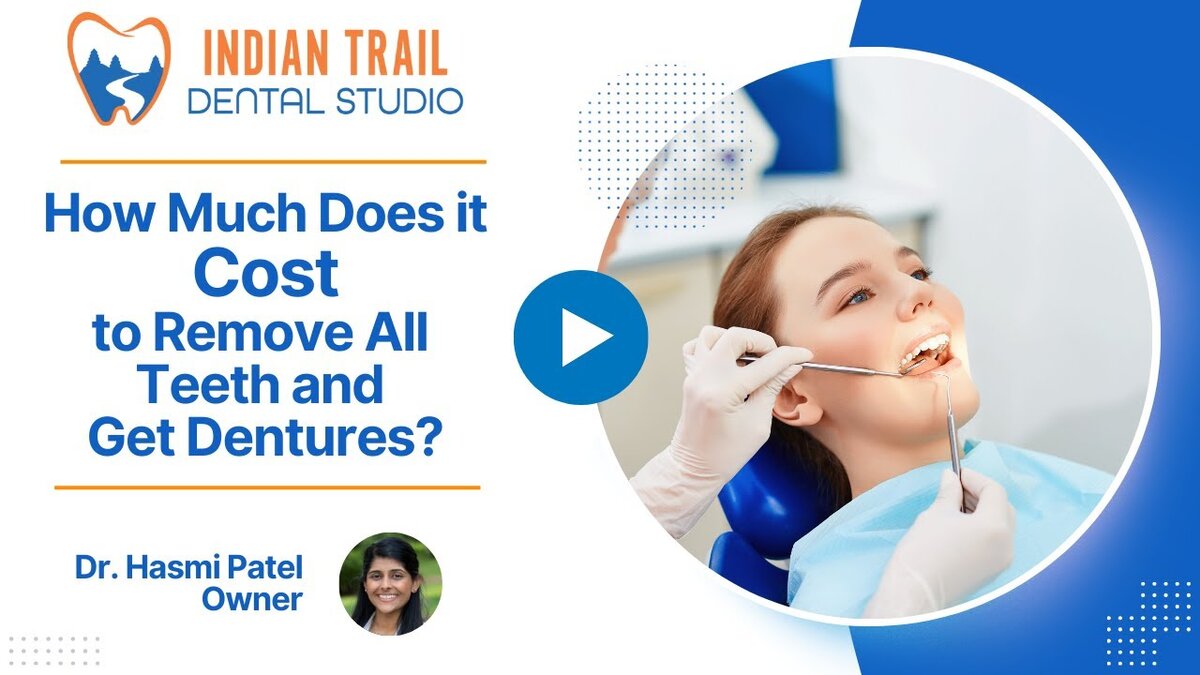 how much does it cost to remove all teeth and get dentures