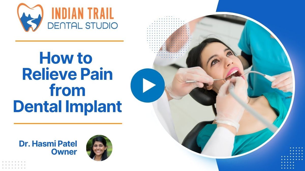 How to Relieve Pain from Dental Implant